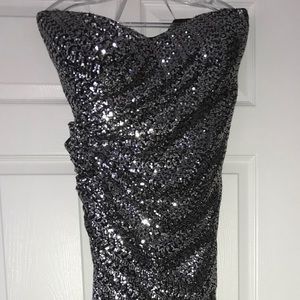 Sequence Strapless Formal Dress